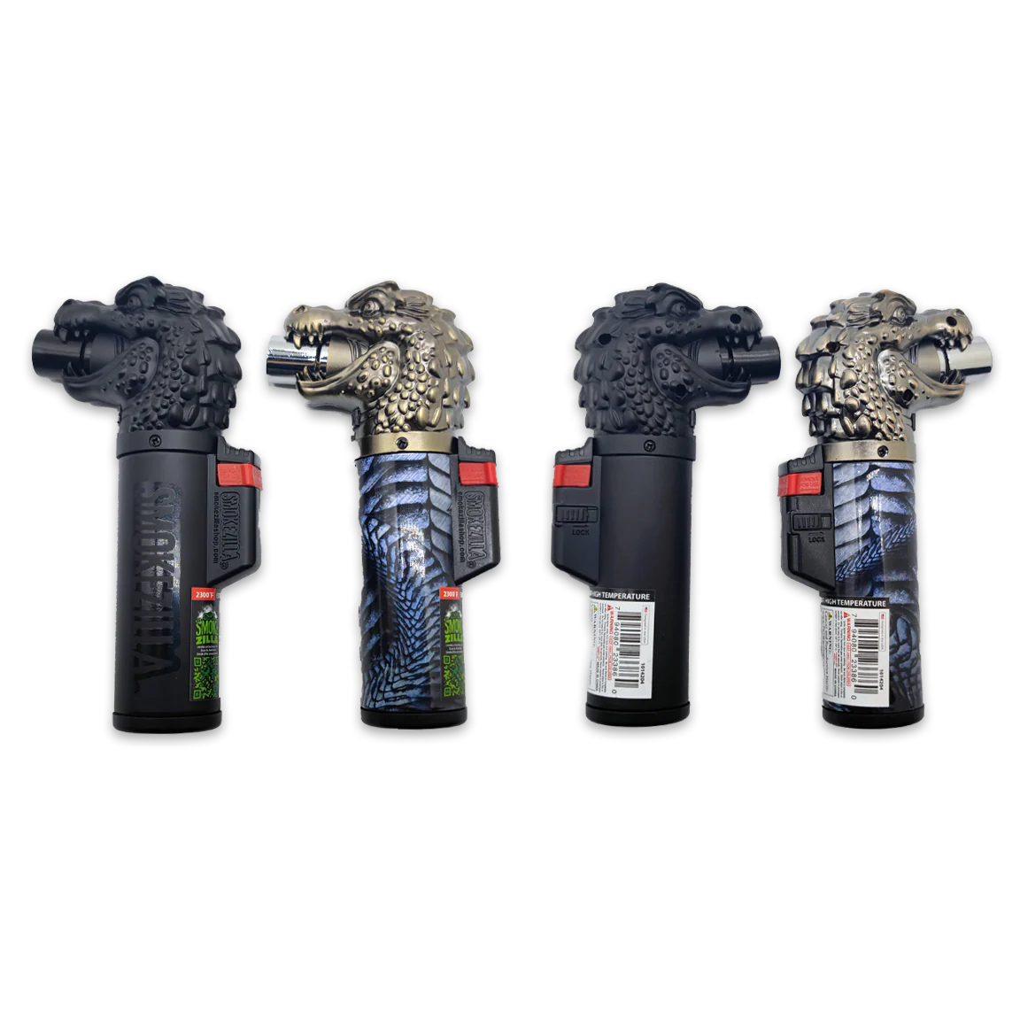 Smokezilla - Dragon XXL Torch Lighter- 6 Pieces