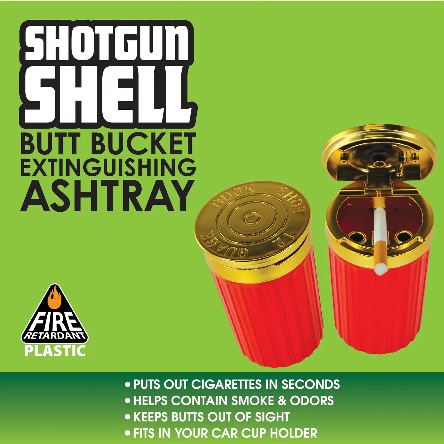 Smokezilla - Shot Gun Shell Butt Bucket Ashtray- 2