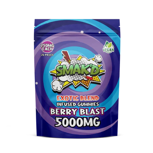 Smak'D 5000MG Gummies