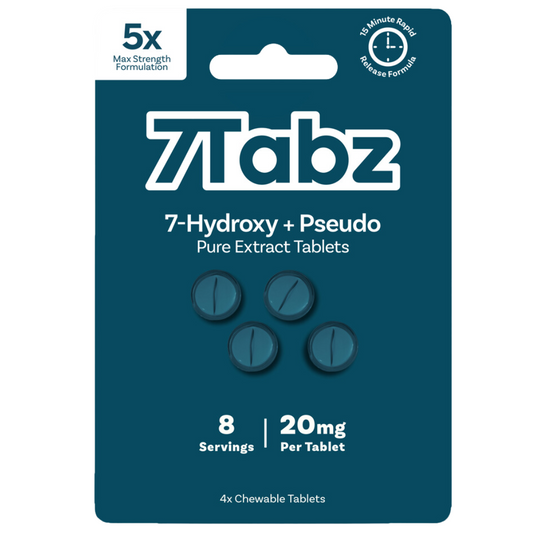 7Tabz 7-Hydroxy + Pseudo Pure Extract Tablets Full Case 10ct