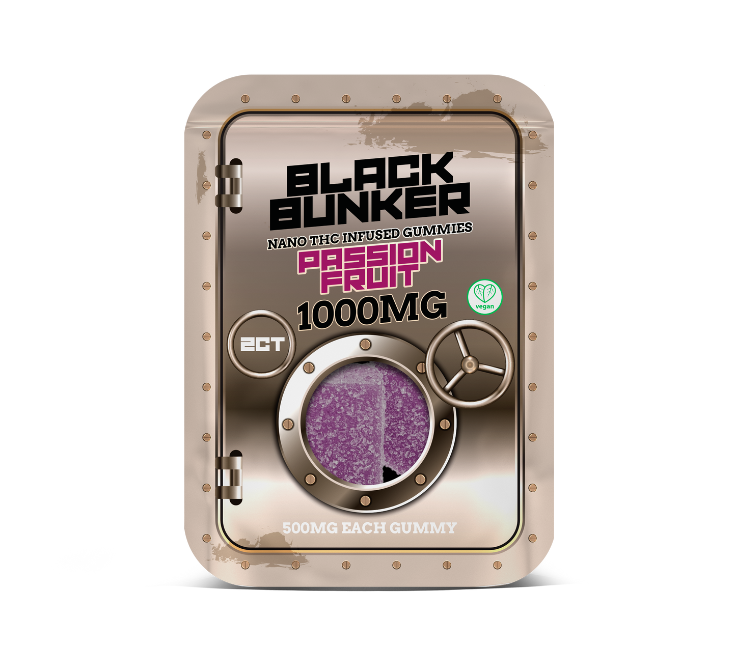 Black Bunker 30k NANO TCH GUMMY JAR 1000MG EACH BAG