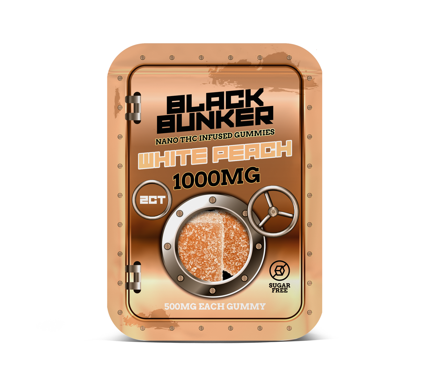 Black Bunker 30k NANO TCH GUMMY JAR 1000MG EACH BAG