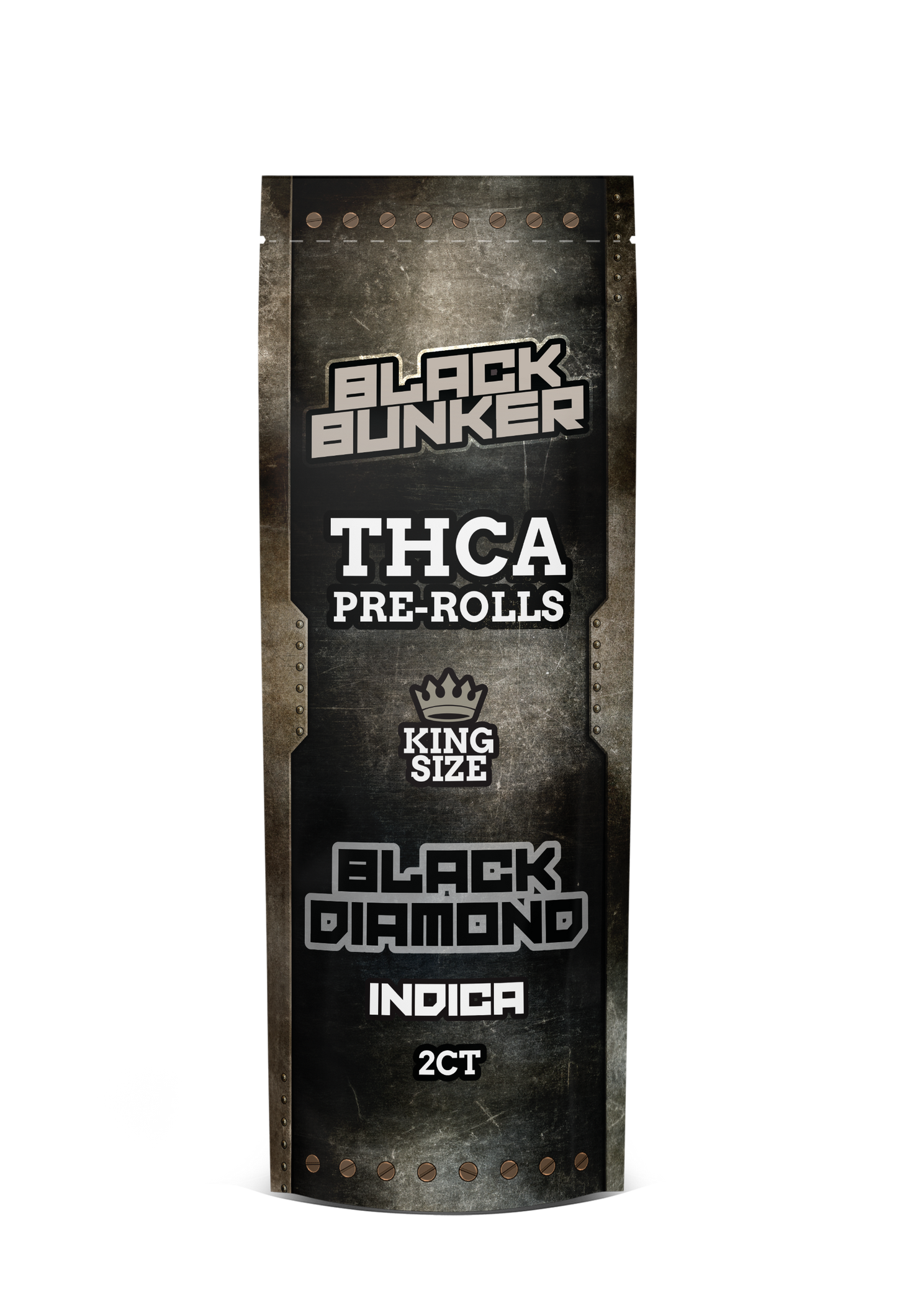 Black Bunker - King Size THCA Pre-Rolls