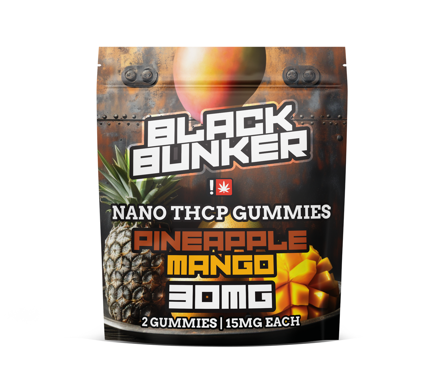 Black Bunker - Nano THC-P Gummies 2ct pack 30pcs