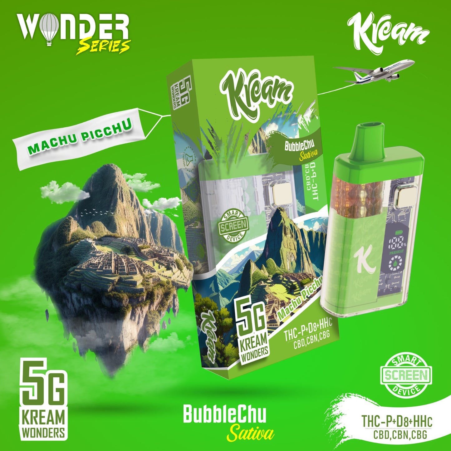 KREAM Wonder Series - 5G Disposable