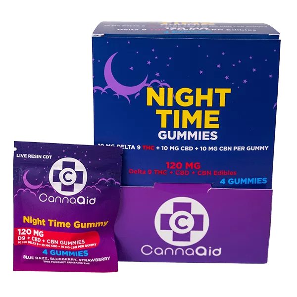 CannaAid - Night Time Gummies 30ct