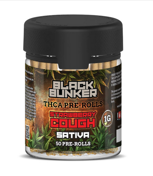 Black Bunker - THCA pre rolls 50ct JAR