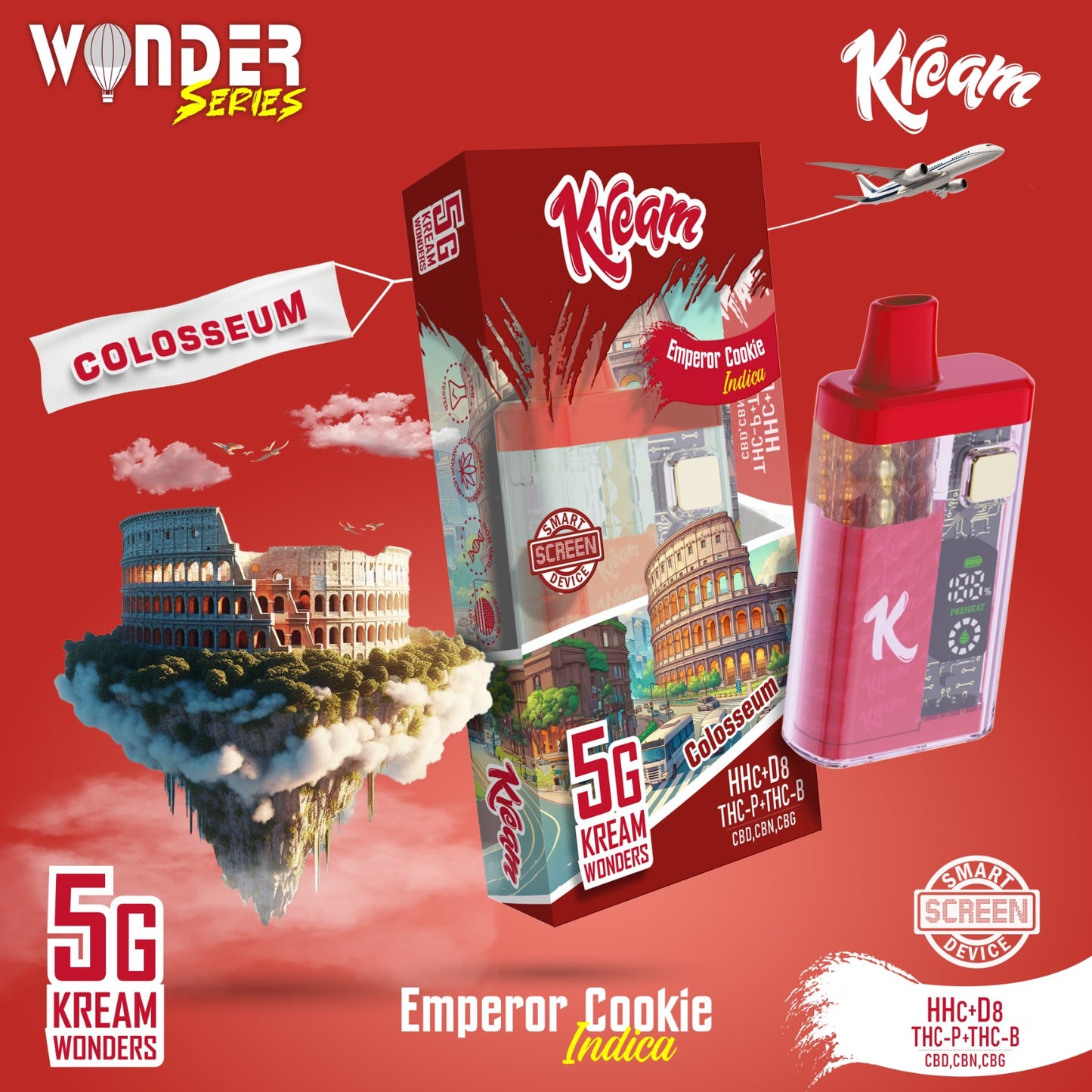 KREAM Wonder Series - 5G Disposable