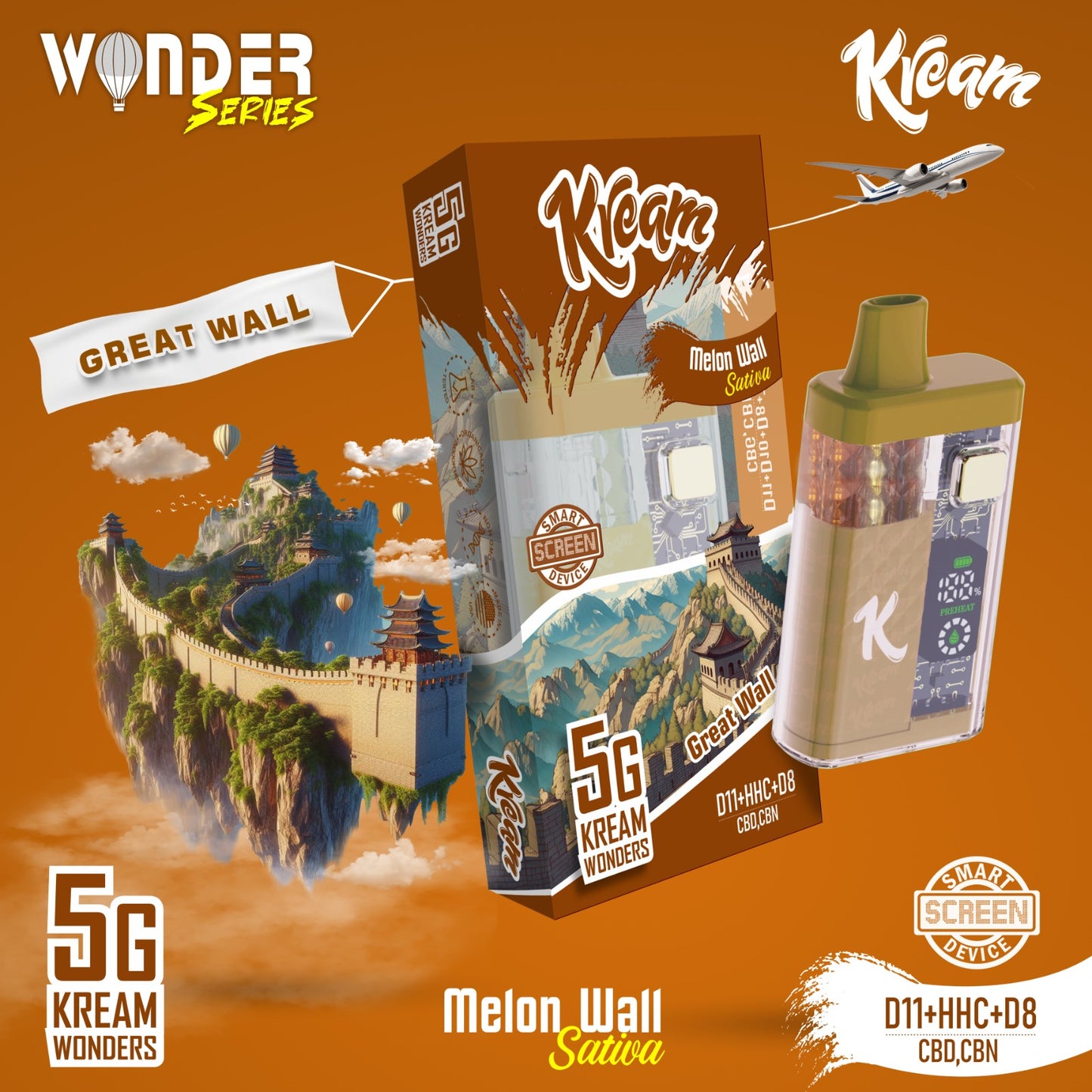 KREAM Wonder Series - 5G Disposable