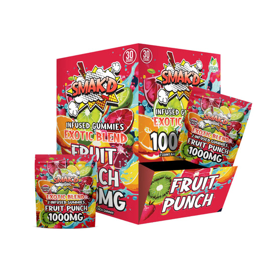 Smak'd 1000mg Gummies 30ct