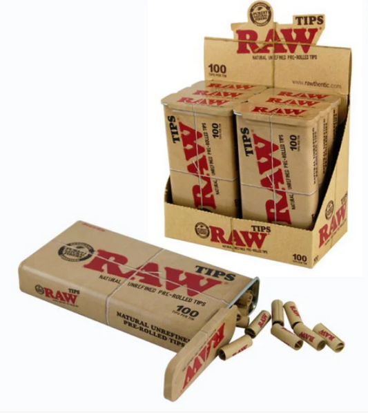 Raw Pre-Rolled Tips 100