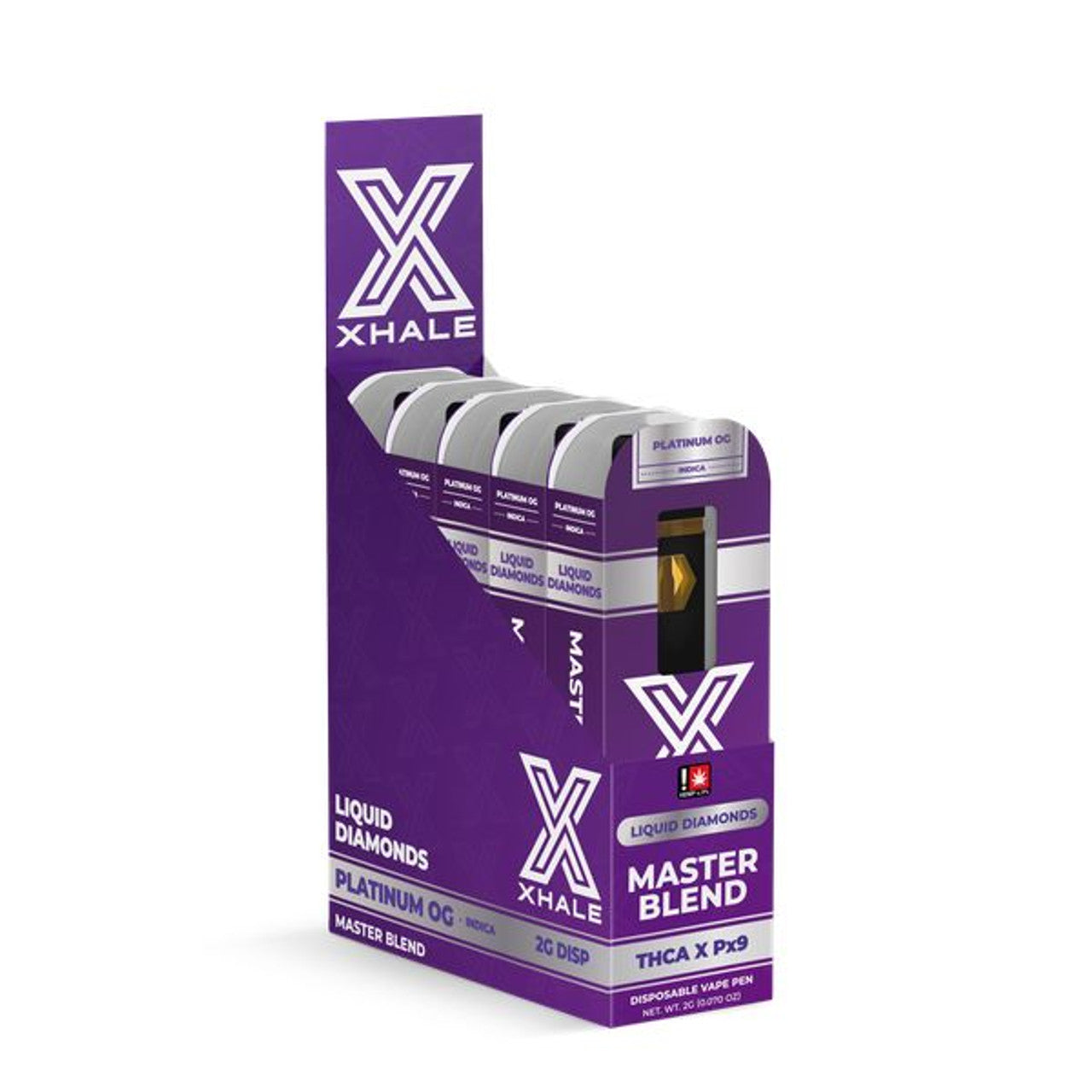 Xhale THC-A Master Blend - Disposable 2G