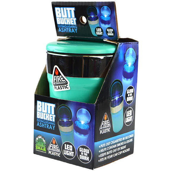 SMOKEZILLA - GLOW IN THE DARK BUTT BUCKET 6 PIECES PER DISPLAY