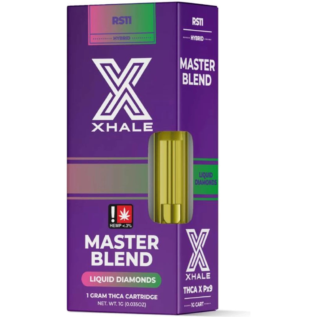 Xhale Master Blend THCA Liquid Diamonds Cartridge 1g