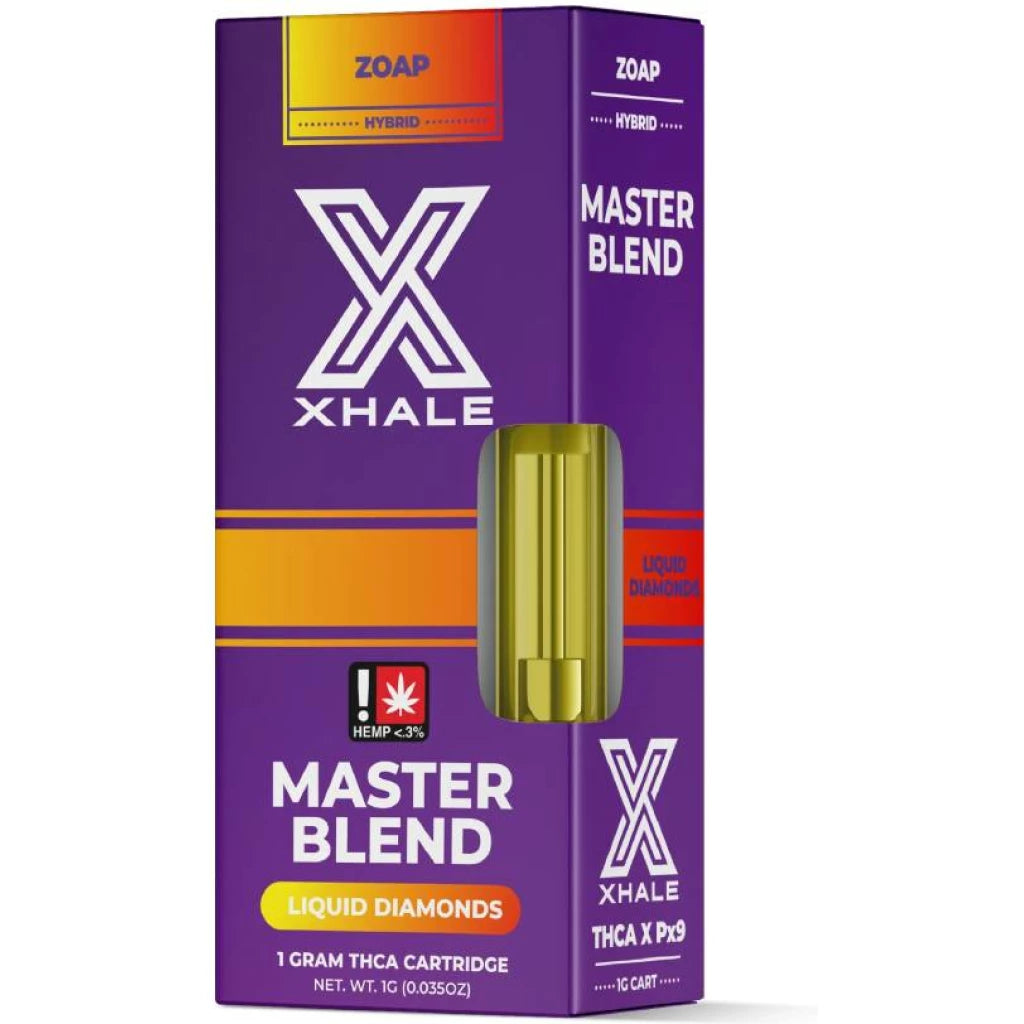 Xhale Master Blend THCA Liquid Diamonds Cartridge 1g