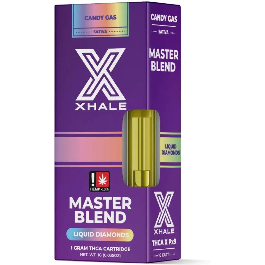 Xhale Master Blend THCA Liquid Diamonds Cartridge 1g