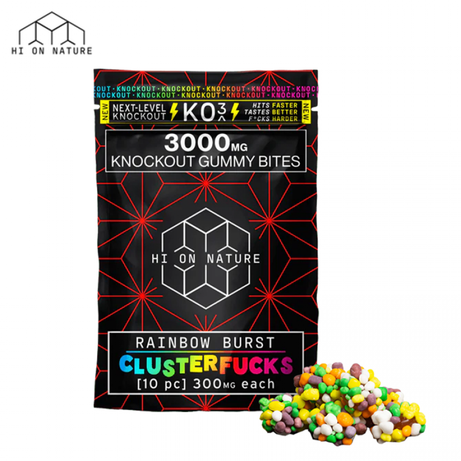 Hi on Nature - 3000mg Clusterfucks Knock Out Blend