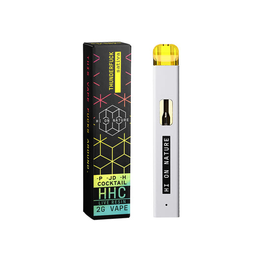 Hi on Nature - HHC Cocktail Live Resin 2g Disposable 5CT